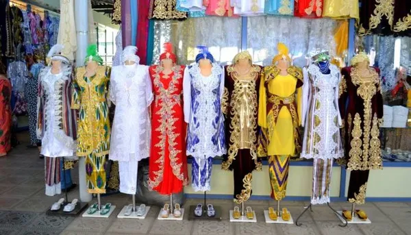 традиционные узбекские наряды,