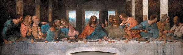 Тайная вечеря - Леонардо да Винчи (1495-1498)